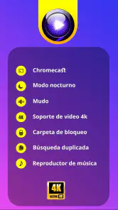 reproductor de vídeo HD screenshot