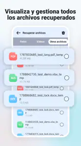 Restaurar Fotos y Archivos screenshot