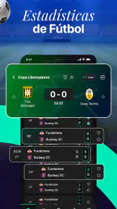 Resultados de fútbol en vivo screenshot