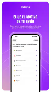 Retorna: envía dinero seguro screenshot