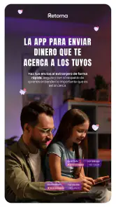 Retorna: envía dinero seguro screenshot