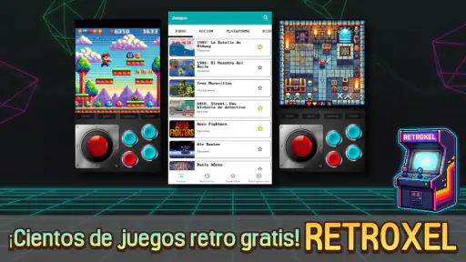 RETROXEL: Juegos Retro Arcade screenshot
