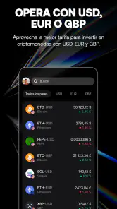 Revolut X: Bitcoin y crypto screenshot