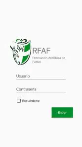 RFAF Intranet screenshot