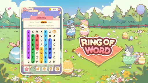 Ring of Words 2: Cats Party screenshot