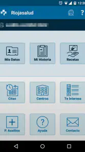 RiojaSalud screenshot