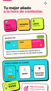 Rizr: Respuestas para Ligar screenshot