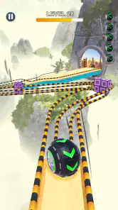 Rolling Ball Sky Escape screenshot