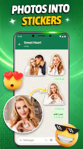 Romantic Love Sticker Maker screenshot