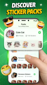 Romantic Love Sticker Maker screenshot