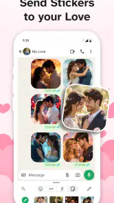 Romantic Sticker: Love Sticker screenshot