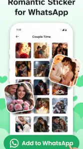 Romantic Sticker: Love Sticker screenshot