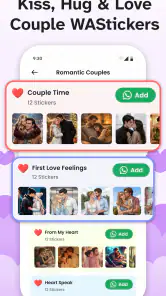 Romantic Sticker: Love Sticker screenshot