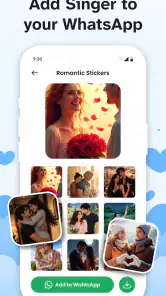 Romantic Sticker: Love Sticker screenshot