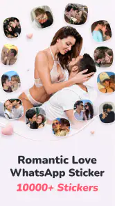 Romantic Stickers WAStickers screenshot
