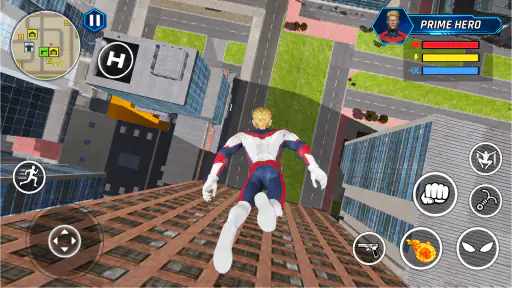 Rope Flying Hero Prime screenshot