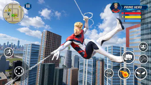 Rope Flying Hero Prime screenshot