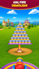 Royal Smash! - Physics Puzzle screenshot