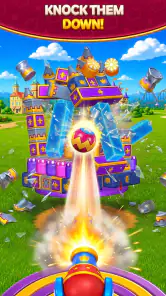 Royal Smash! - Physics Puzzle screenshot