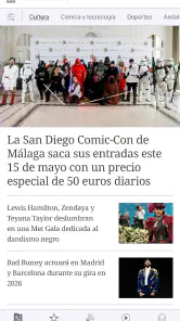 RTVE Noticias screenshot