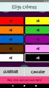 Ruleta Colores screenshot