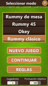 Rummy 4 en 1 Juego de mesa screenshot