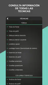 RX - Posiciones Radiológicas screenshot