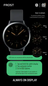S4U Frost - classic watch face screenshot