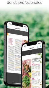 Saber Vivir revista screenshot