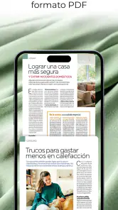 Saber Vivir revista screenshot