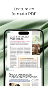 Saber Vivir revista screenshot