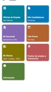 SAE. Servicio Andaluz de Emple screenshot