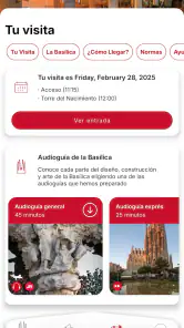 Sagrada Familia Oficial screenshot