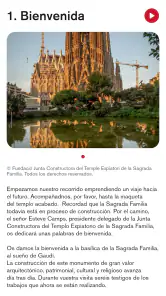 Sagrada Familia Oficial screenshot