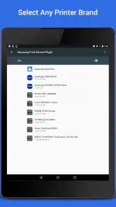 Samsung Print Service Plugin screenshot