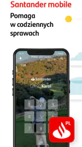 Santander mobile screenshot