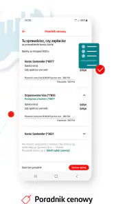 Santander mobile screenshot
