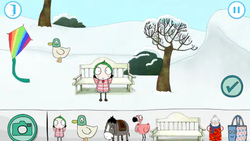 Sarah & Duck - Day at the Park screenshot