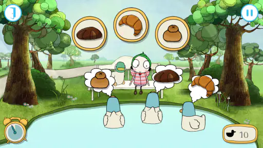 Sarah & Duck - Day at the Park screenshot
