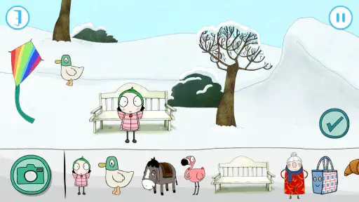 Sarah & Duck - Day at the Park screenshot