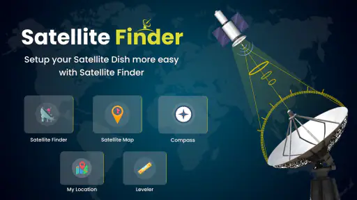 Satélite Rastreador Aplicación screenshot
