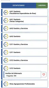 SCS OPOSICIONES screenshot