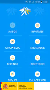 Seg-Social Seg. Social Móvil screenshot