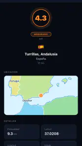 Seismo - Alertas de Terremotos screenshot