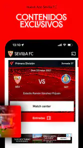 Sevilla FC - App Oficial screenshot
