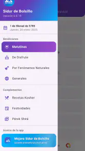 Sidur de Bolsillo screenshot