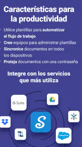 signNow: firmar documentos PDF screenshot