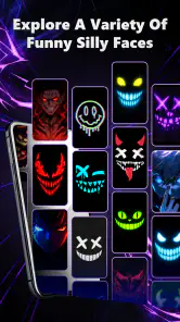 Silly Fun Smile Live Wallpaper screenshot