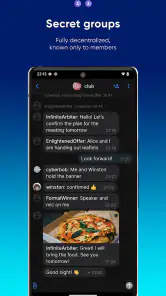 SimpleX Chat screenshot