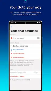 SimpleX Chat screenshot